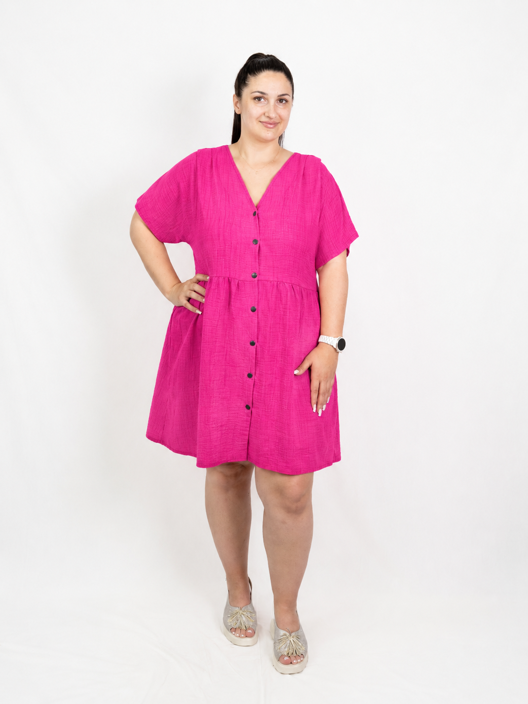Rochie Rose Fucsia ELESI