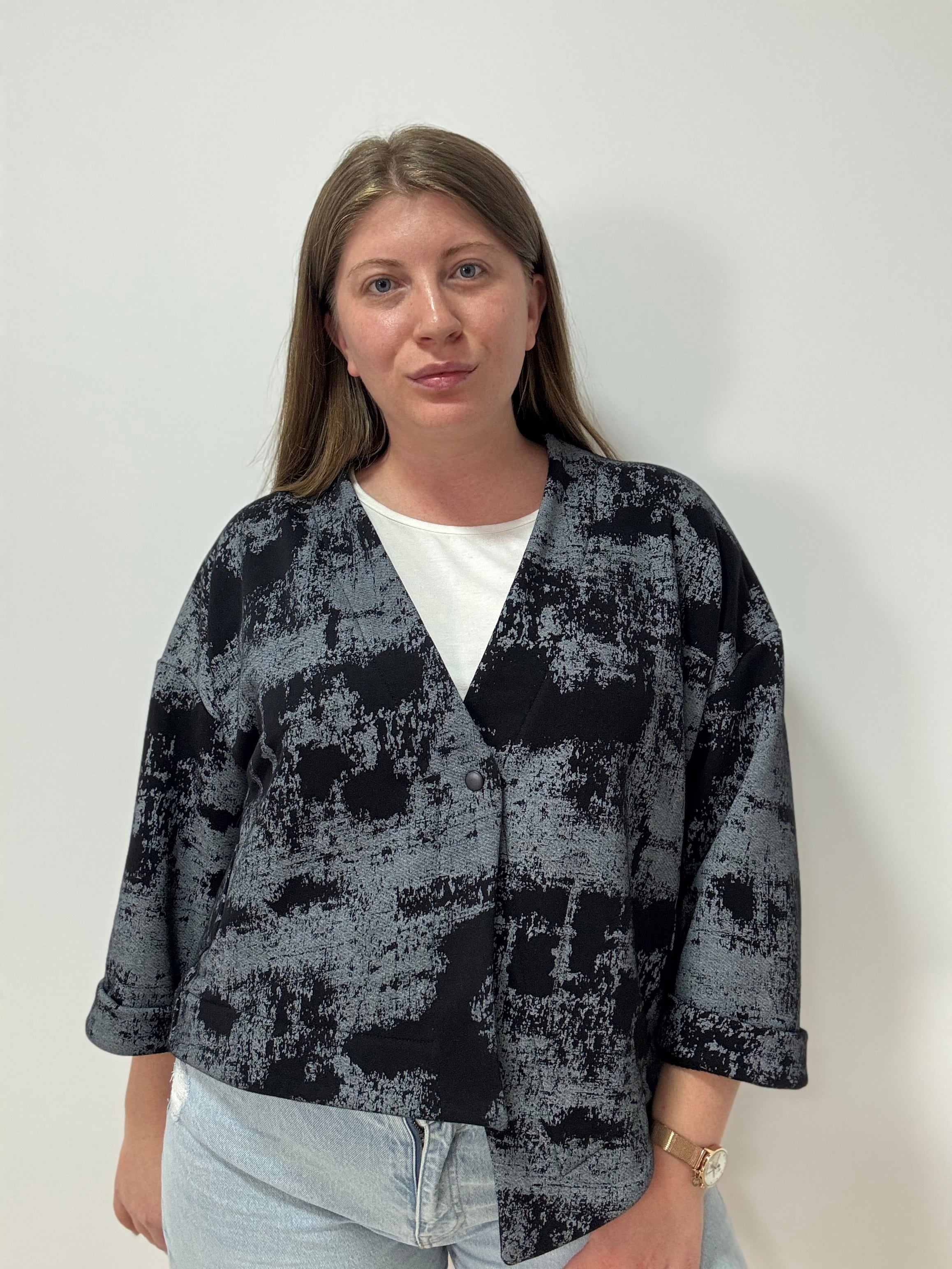 Jachetă Tricot Bumbac Urban Mist ELESI
