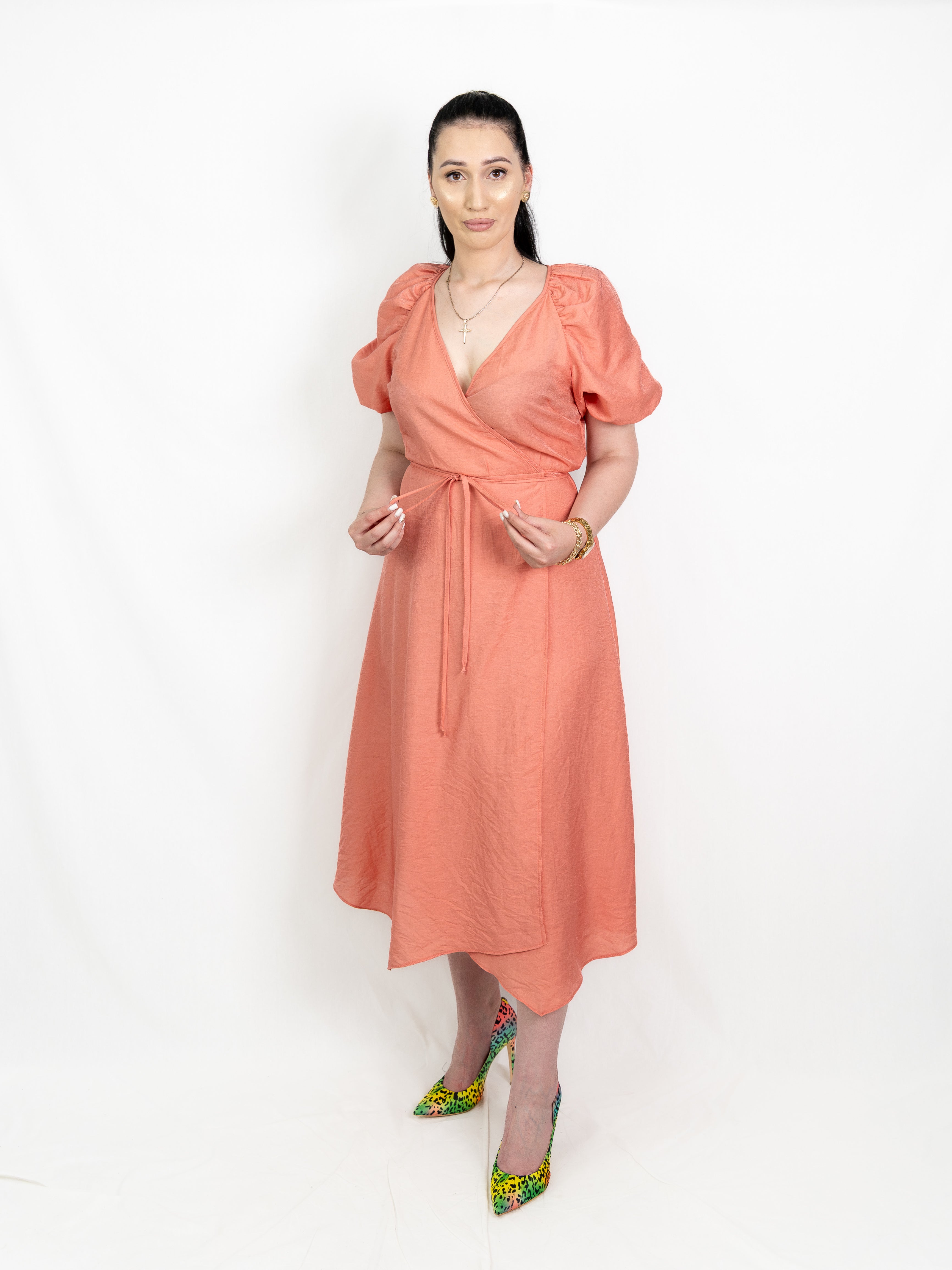 Rochie Sunset in Coral ELESI