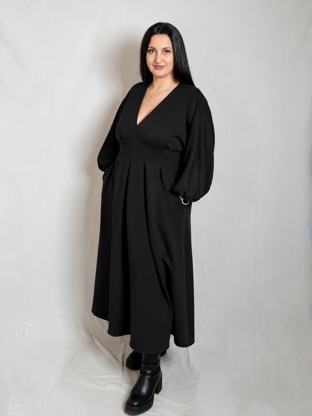 Rochie Strong Babe - Negru ELESI