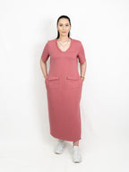 Harmony Maxi Dress Coral ELESI