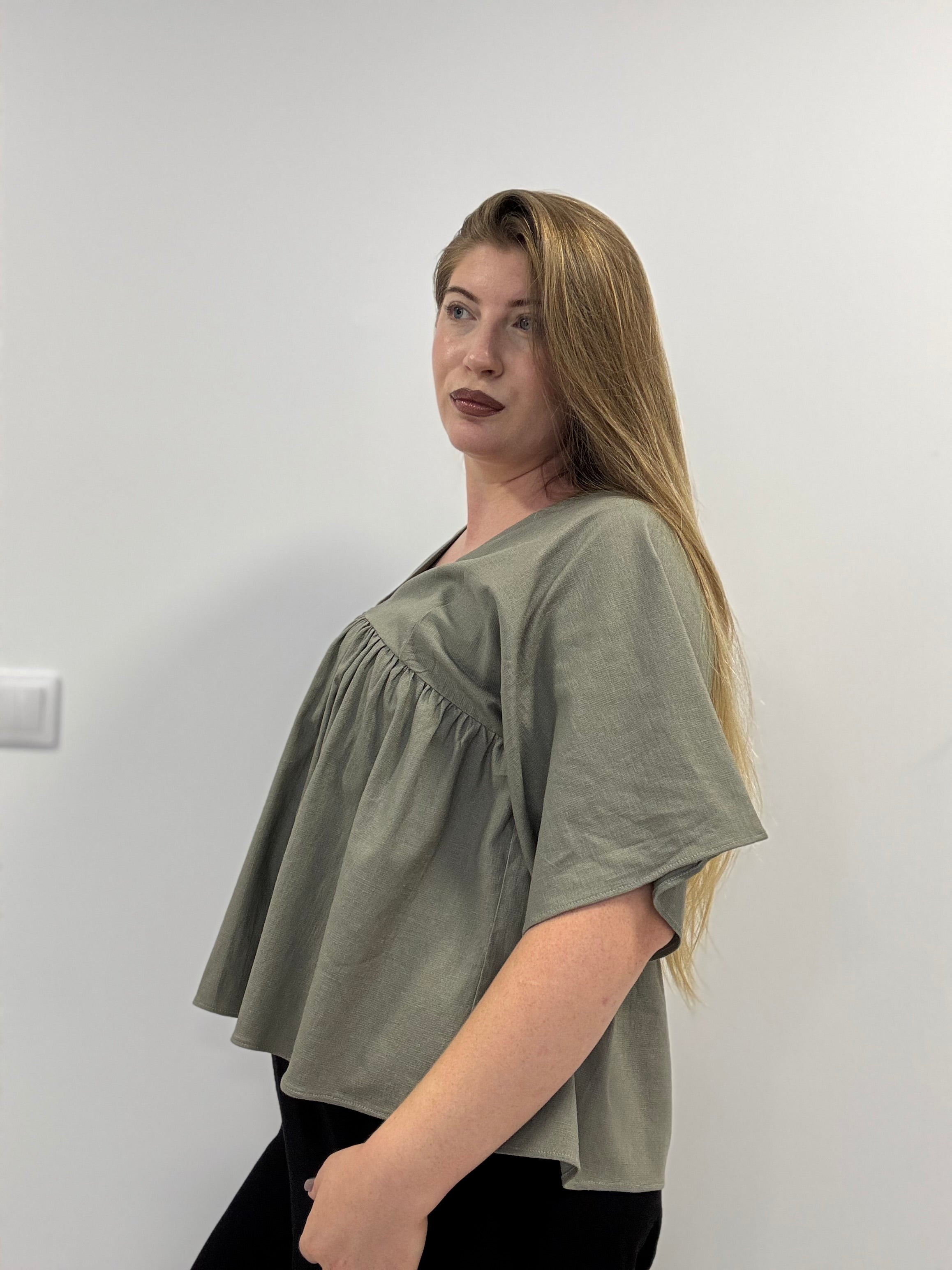 Bluza Olive Flow ELESI