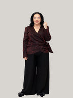 Compleu Royal Touch – Burgundy Black - Craciun