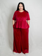 Compleu Catifea - Red Cat