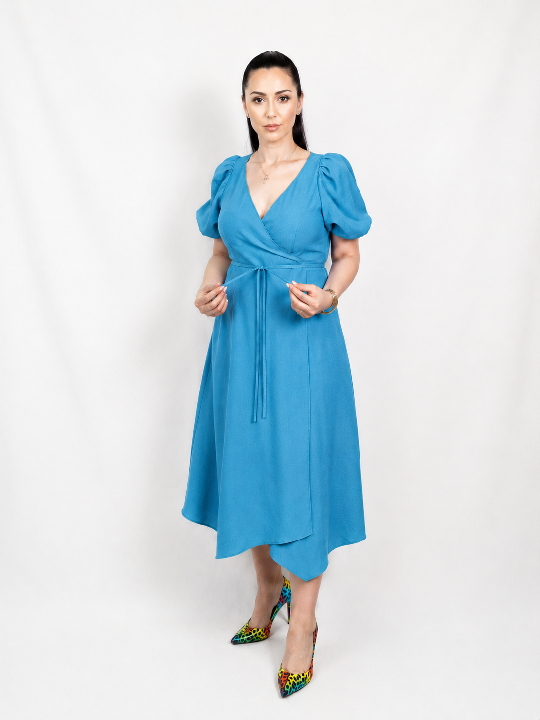 Rochie Sunset in Ocean - Blue ELESI