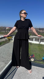 Compleu Atitudine Lurex cu mânecă scurtă ELESI