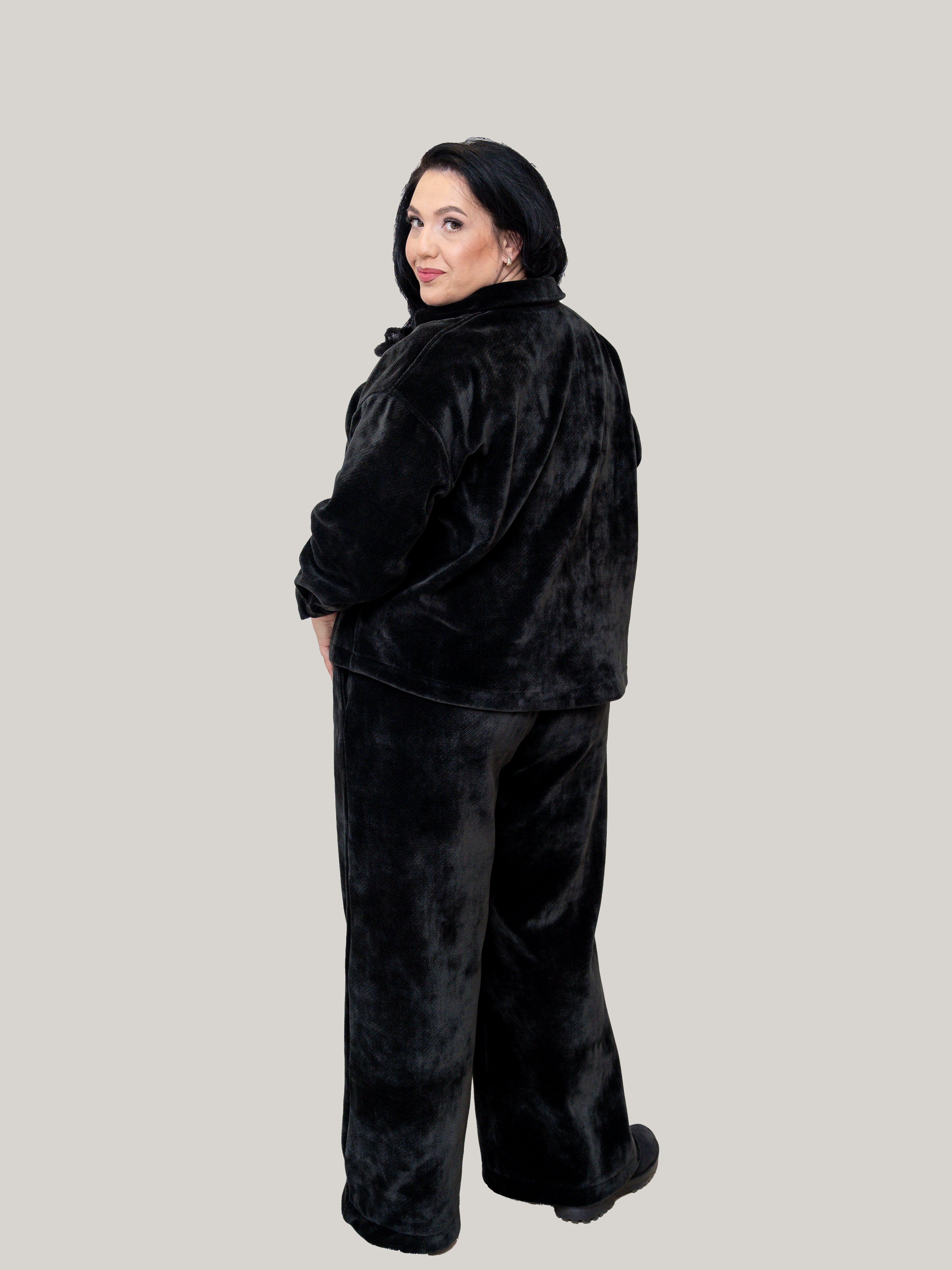 Set raiat elastic negru