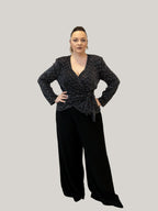 Compleu Glitter Royale – Black Elegance - Craciun