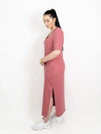 Harmony Maxi Dress Coral ELESI
