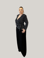 Compleu Glitter Royale – Black Elegance - Craciun