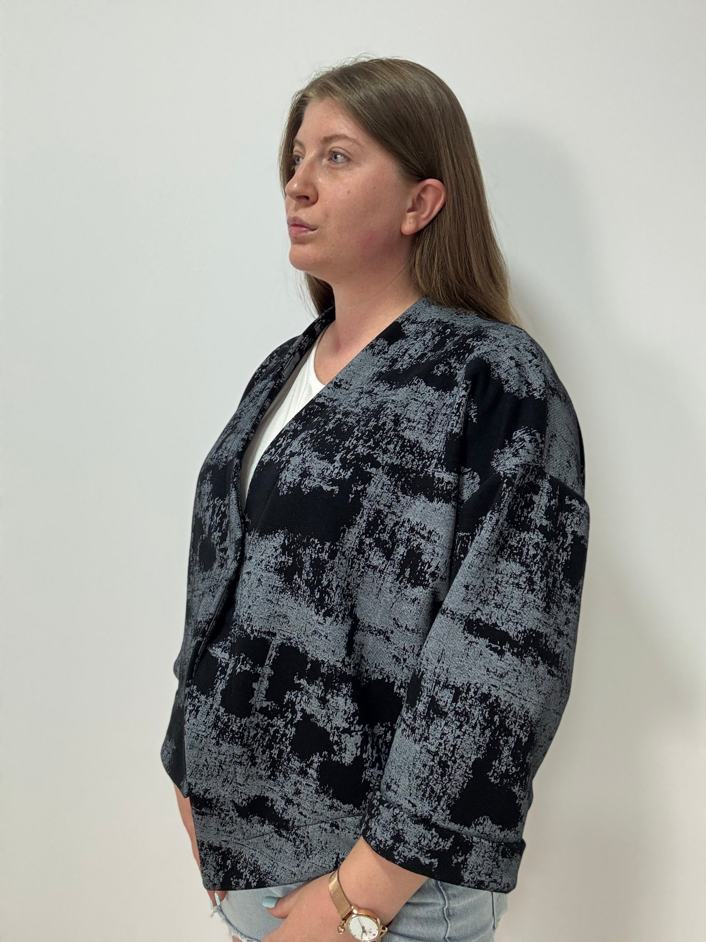 Jachetă Tricot Bumbac Urban Mist ELESI