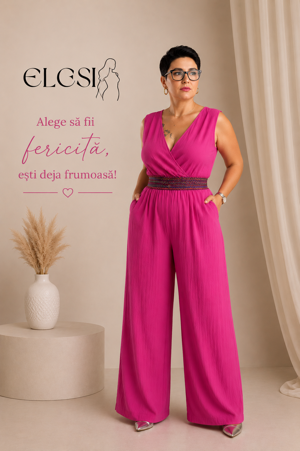 Salopeta Luna Fucsia ELESI