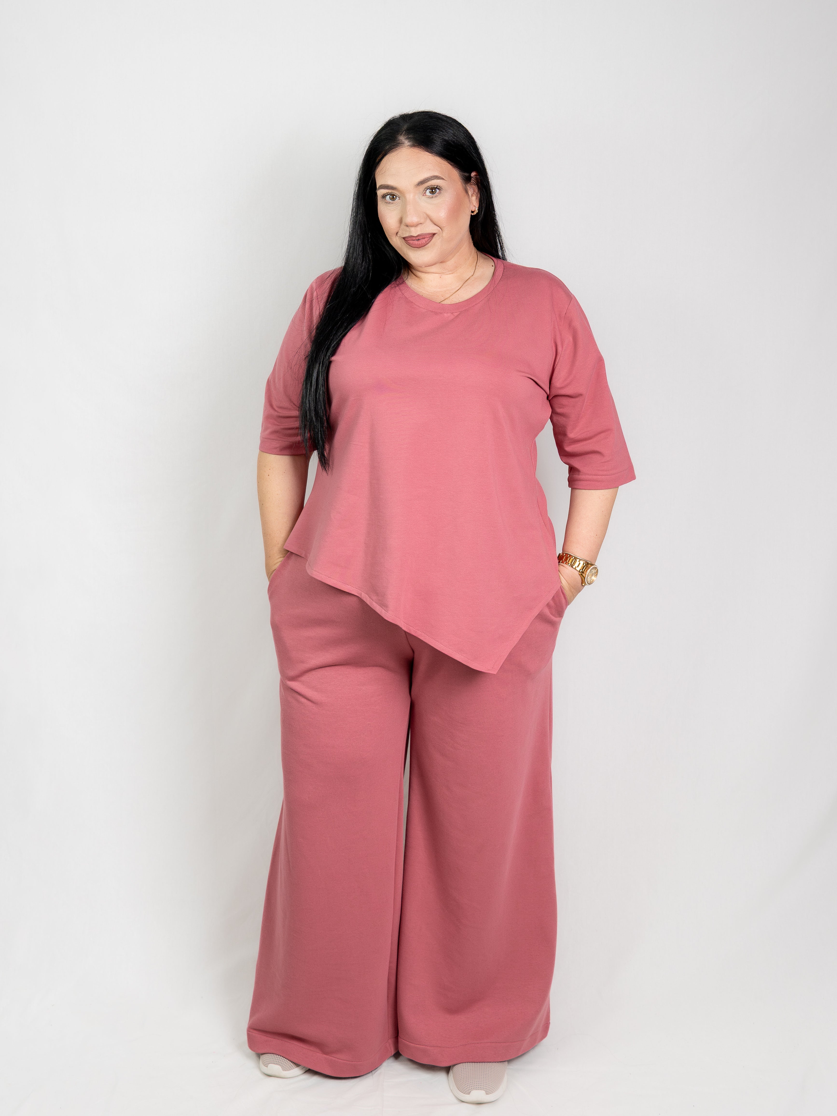 Compleu Bumbac - Happy Spring - Coral