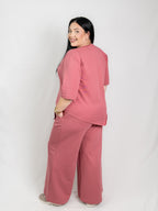 Compleu Bumbac - Happy Spring - Coral ELESI