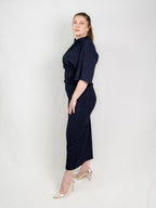 Rochie Serenity Lurex - Navy