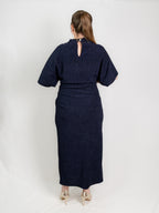Rochie Serenity Lurex - Navy