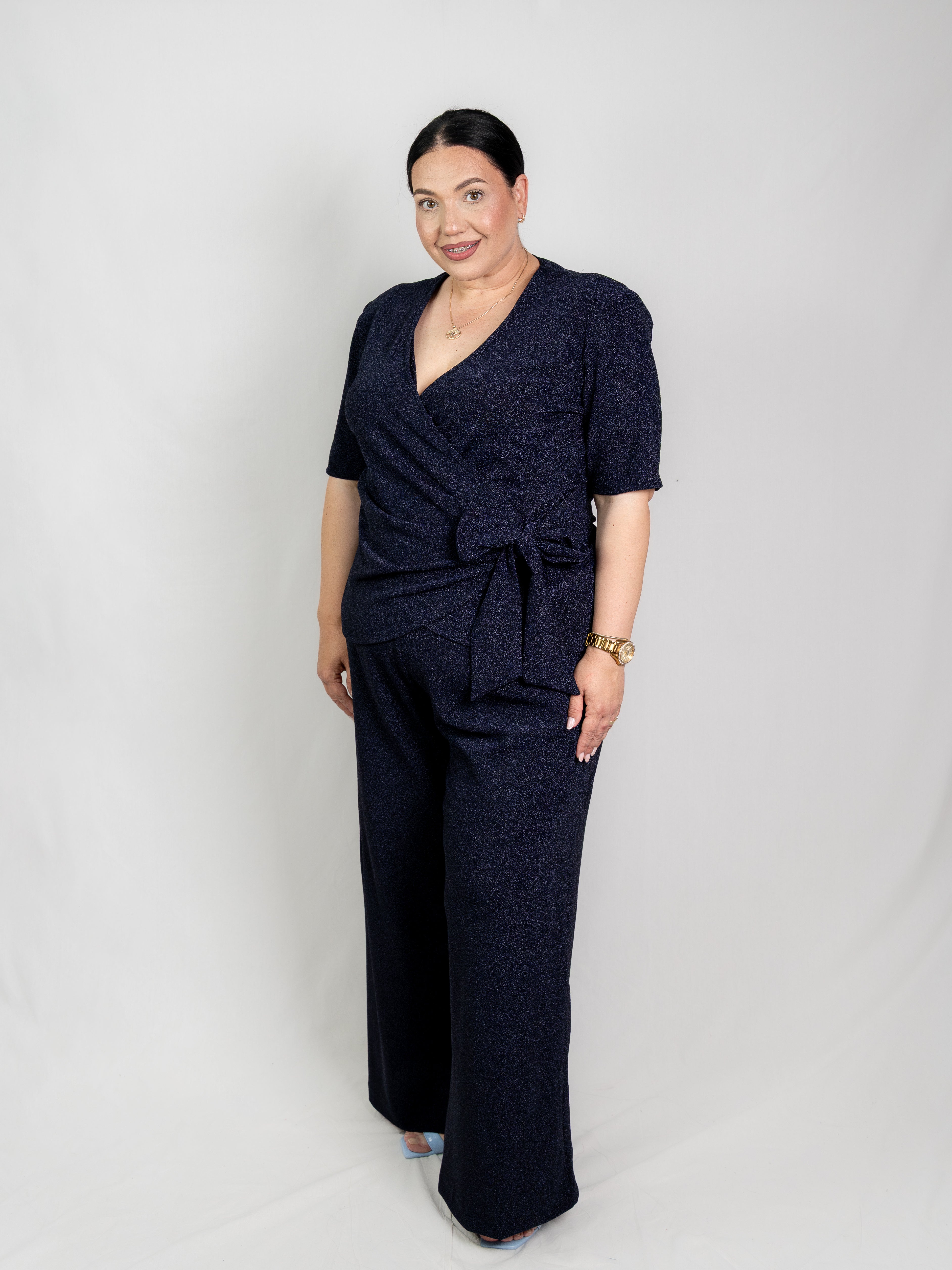 Compleu Navy Star – Lurex