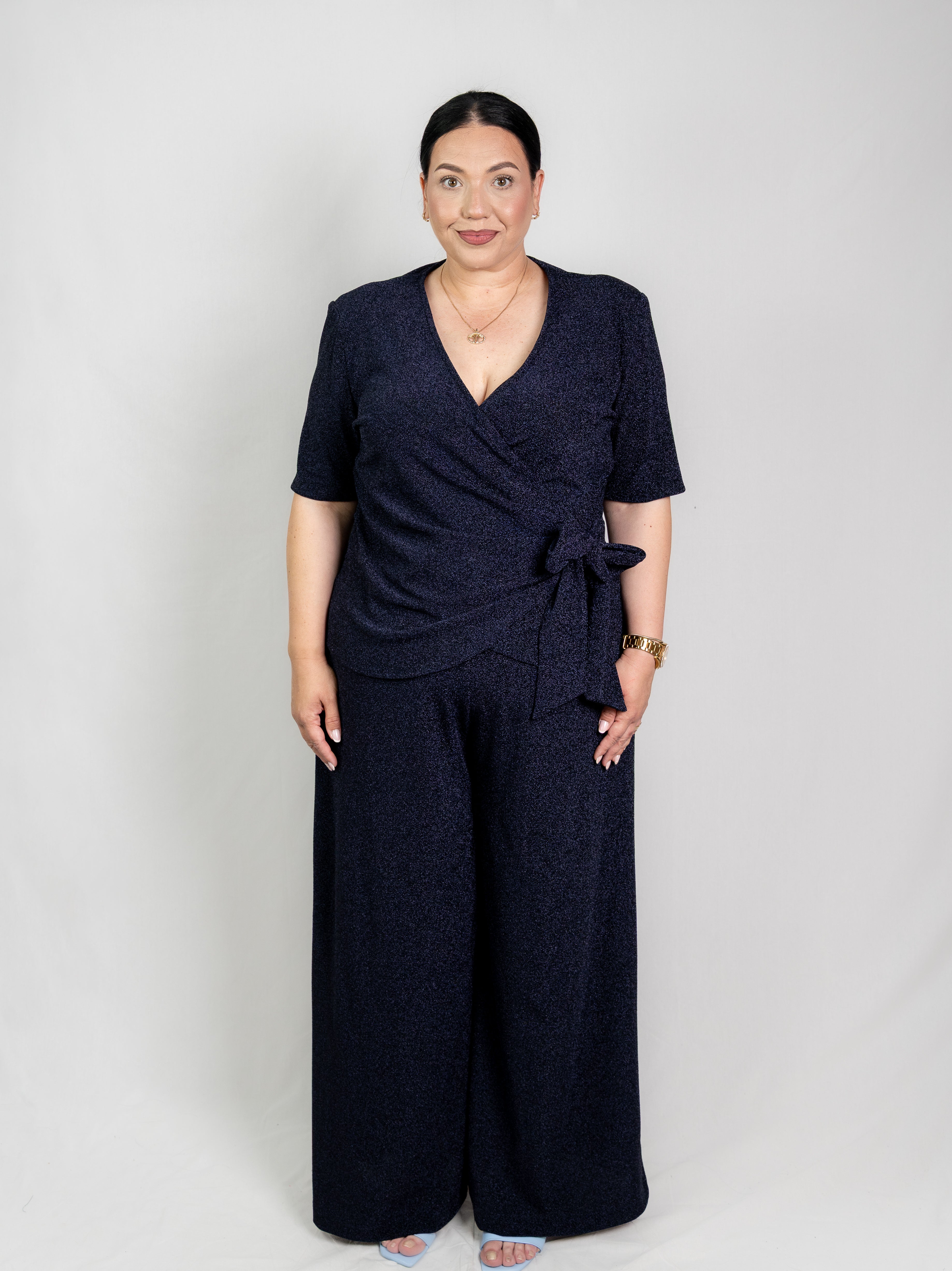 Compleu Navy Star – Lurex