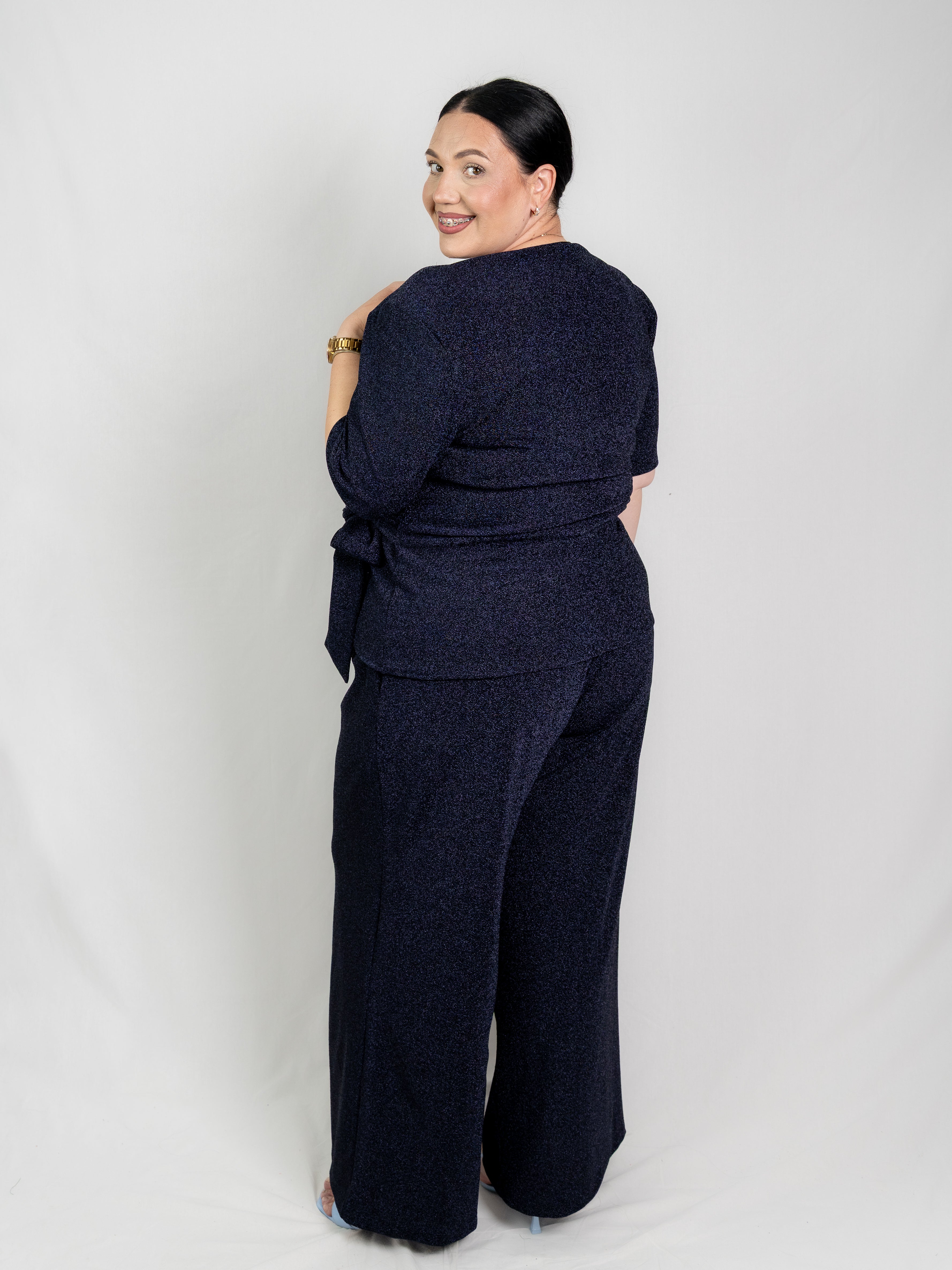Compleu Navy Star – Lurex