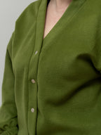 Compleu Culoarea Olive din Stofa