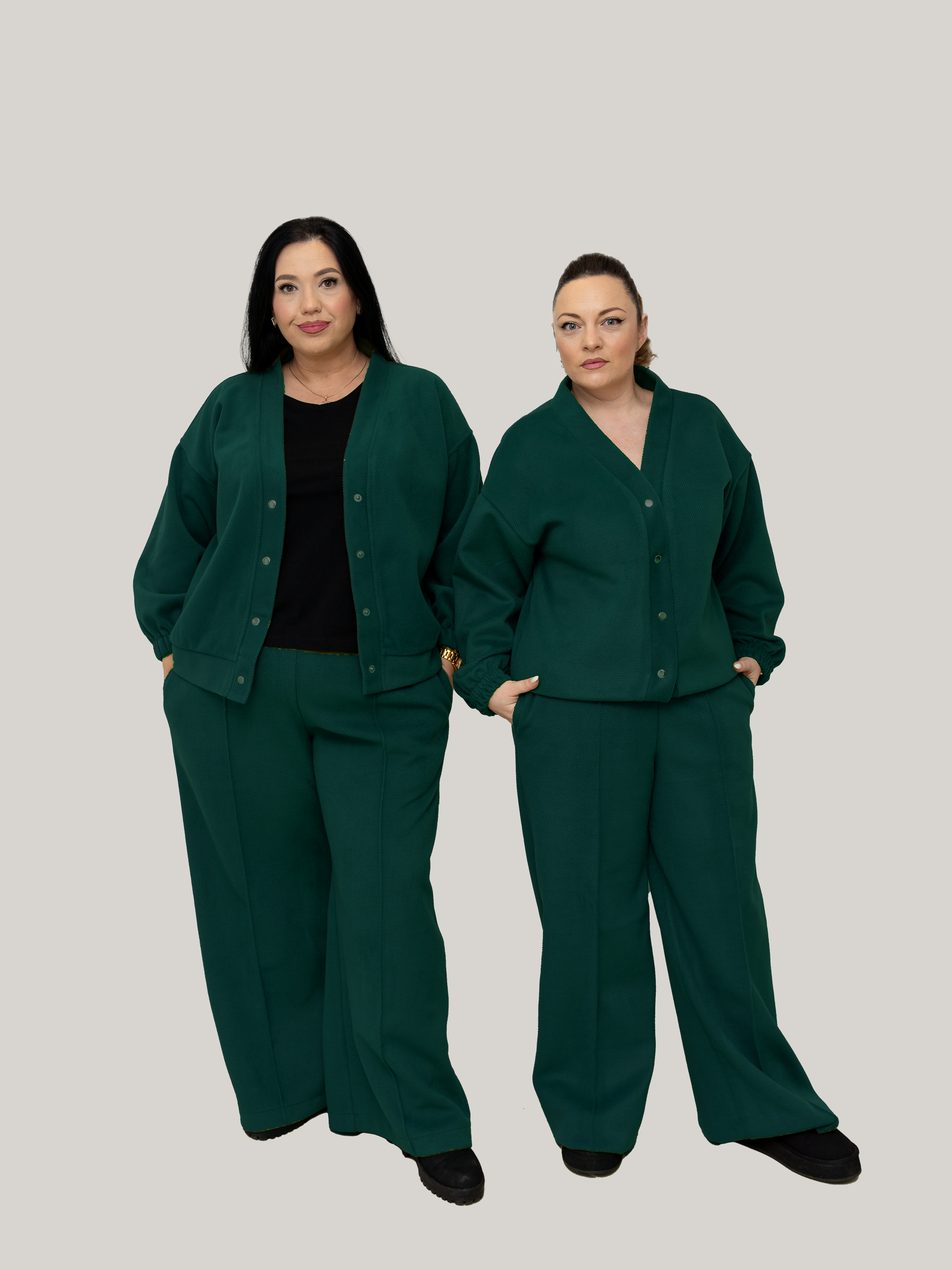 Compleu Stofa Culoarea Verde Menta