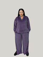 Compleu Catifea Lavander