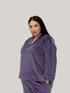 Compleu Catifea Lavander