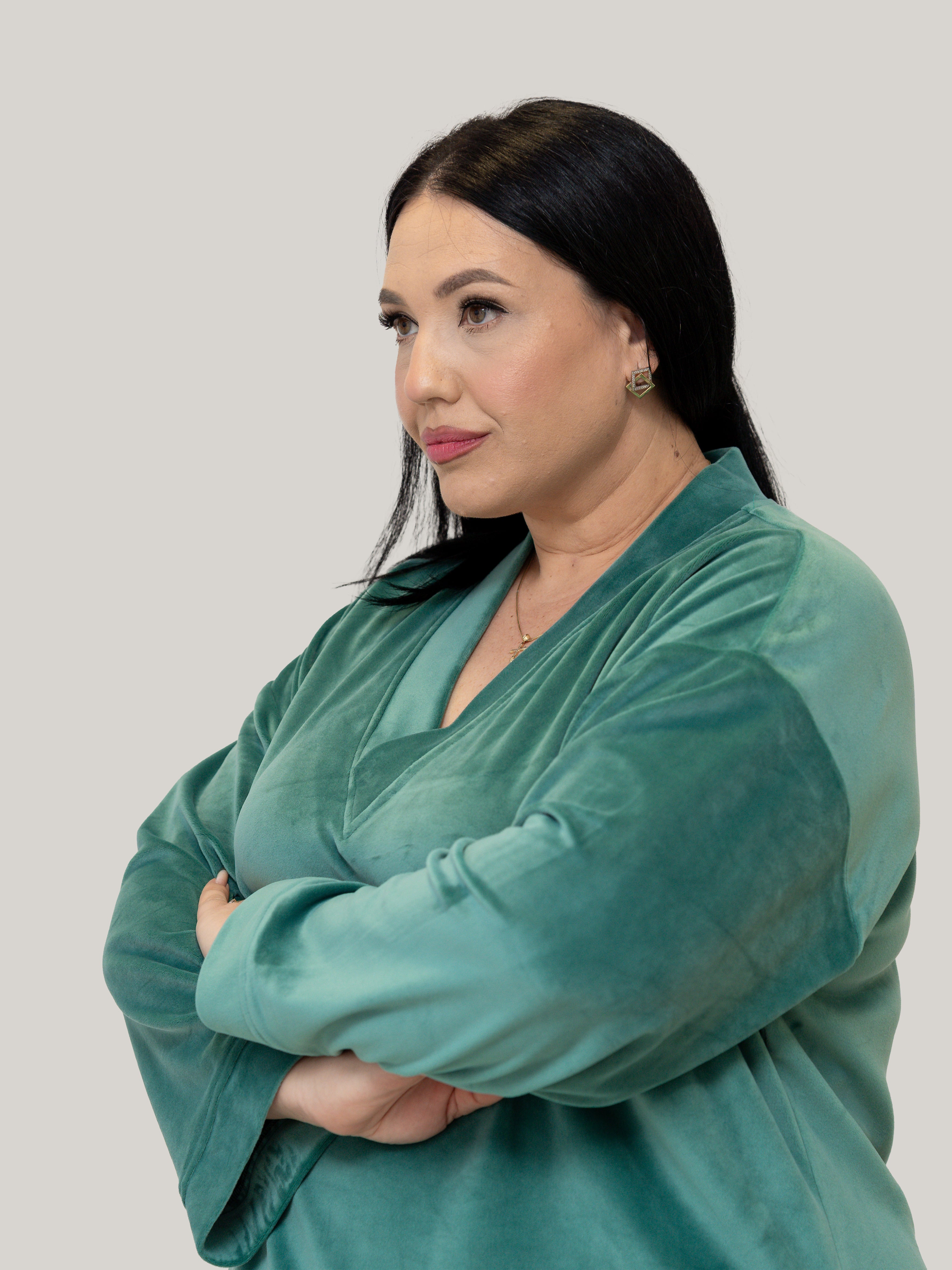 Compleu Catifea verde