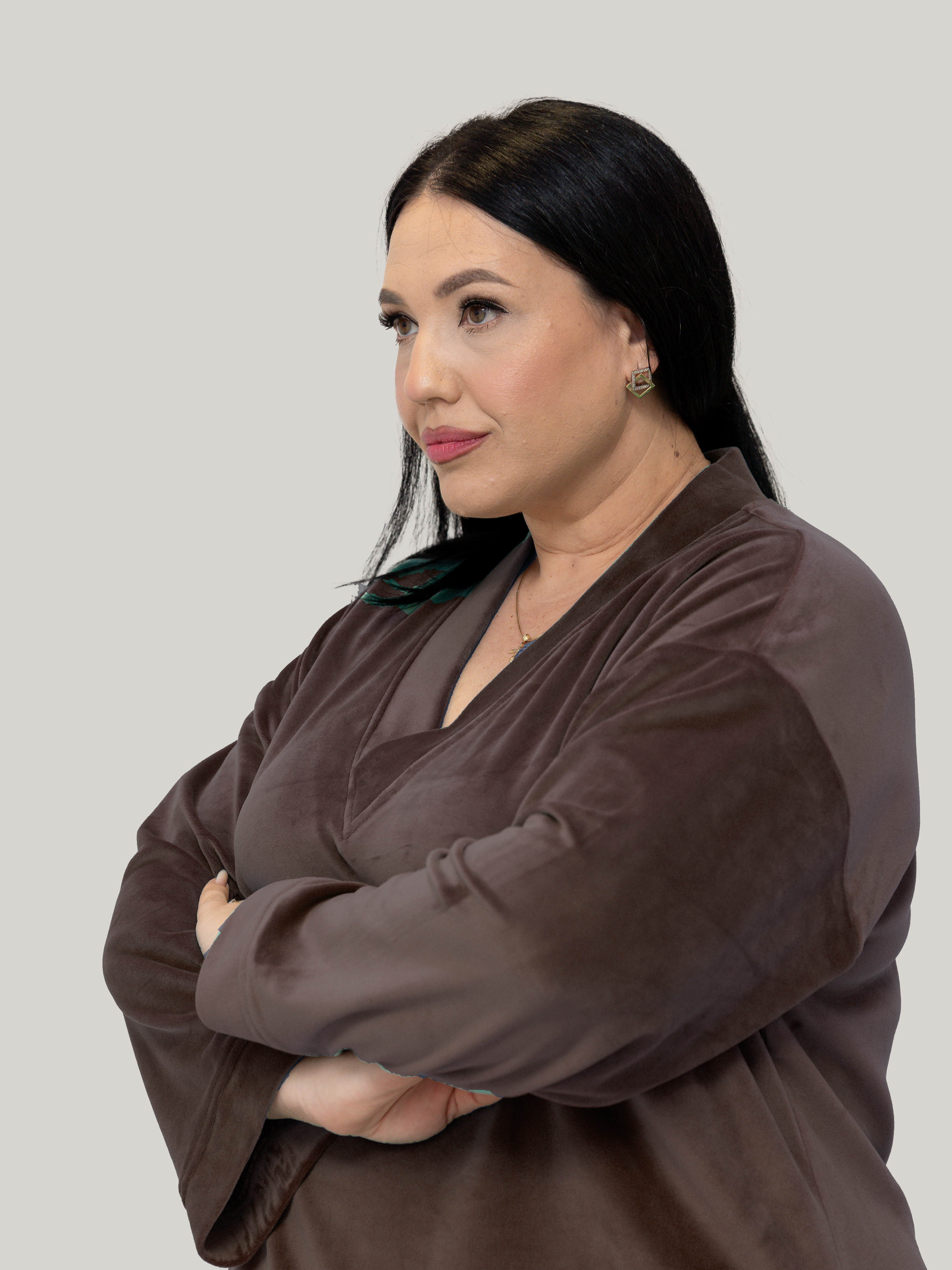 Compleu catifea Chocolate