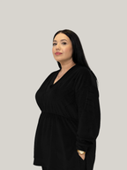 Set Catifea Confort - Negru