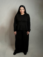 Compleu Atitudine lurex - Negru