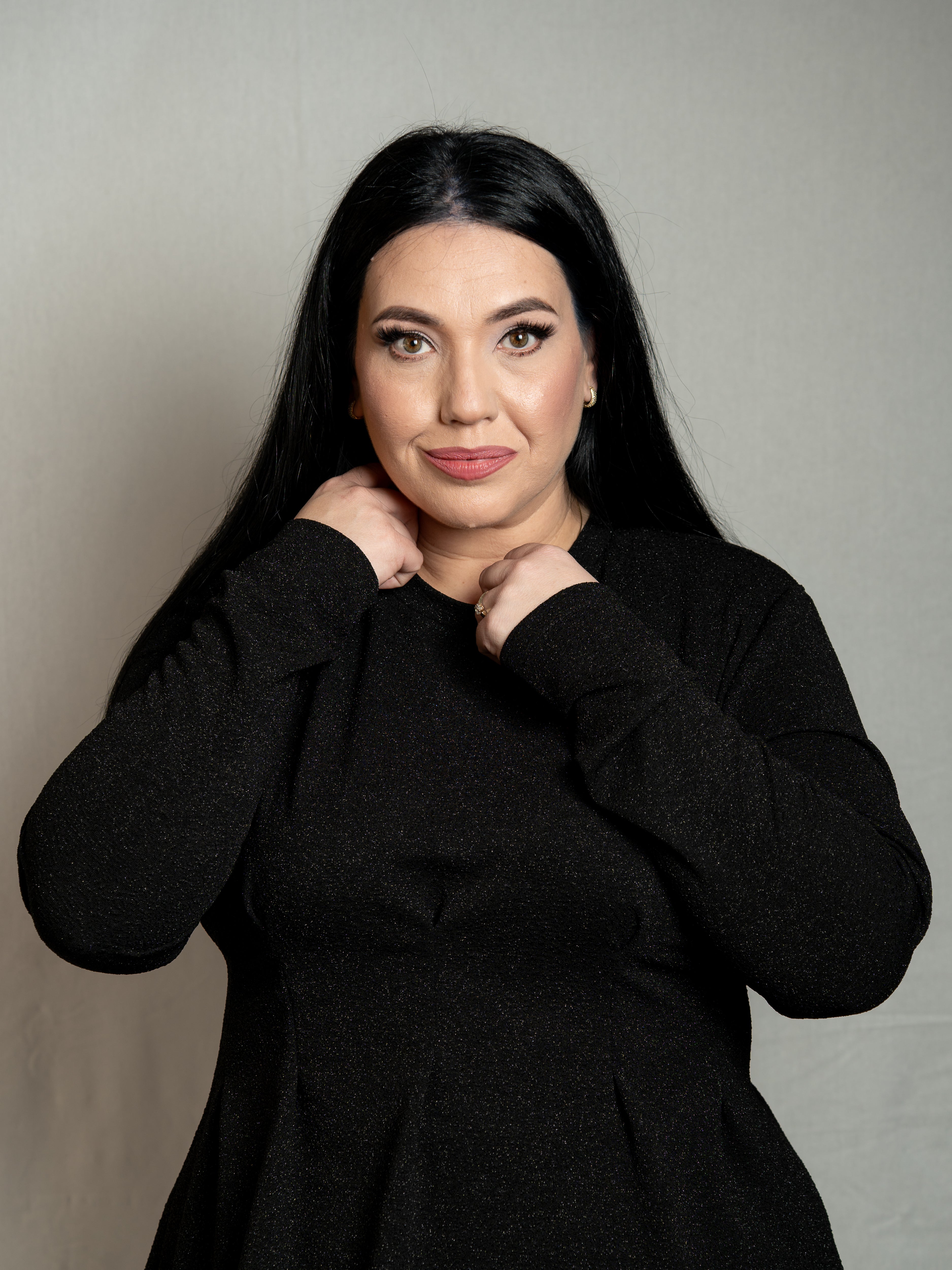 Compleu Atitudine lurex - Negru