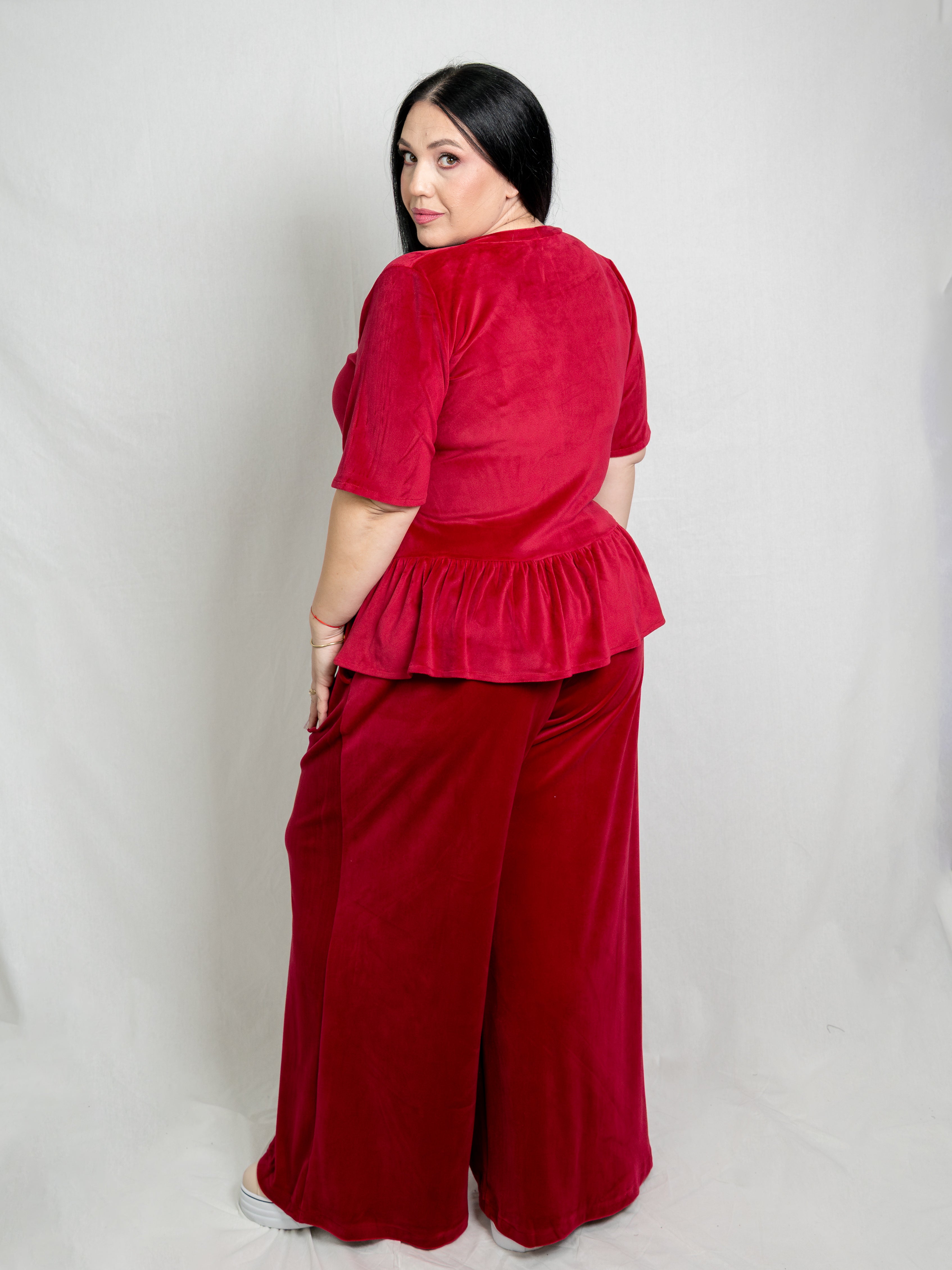 Compleu Catifea - Red Cat