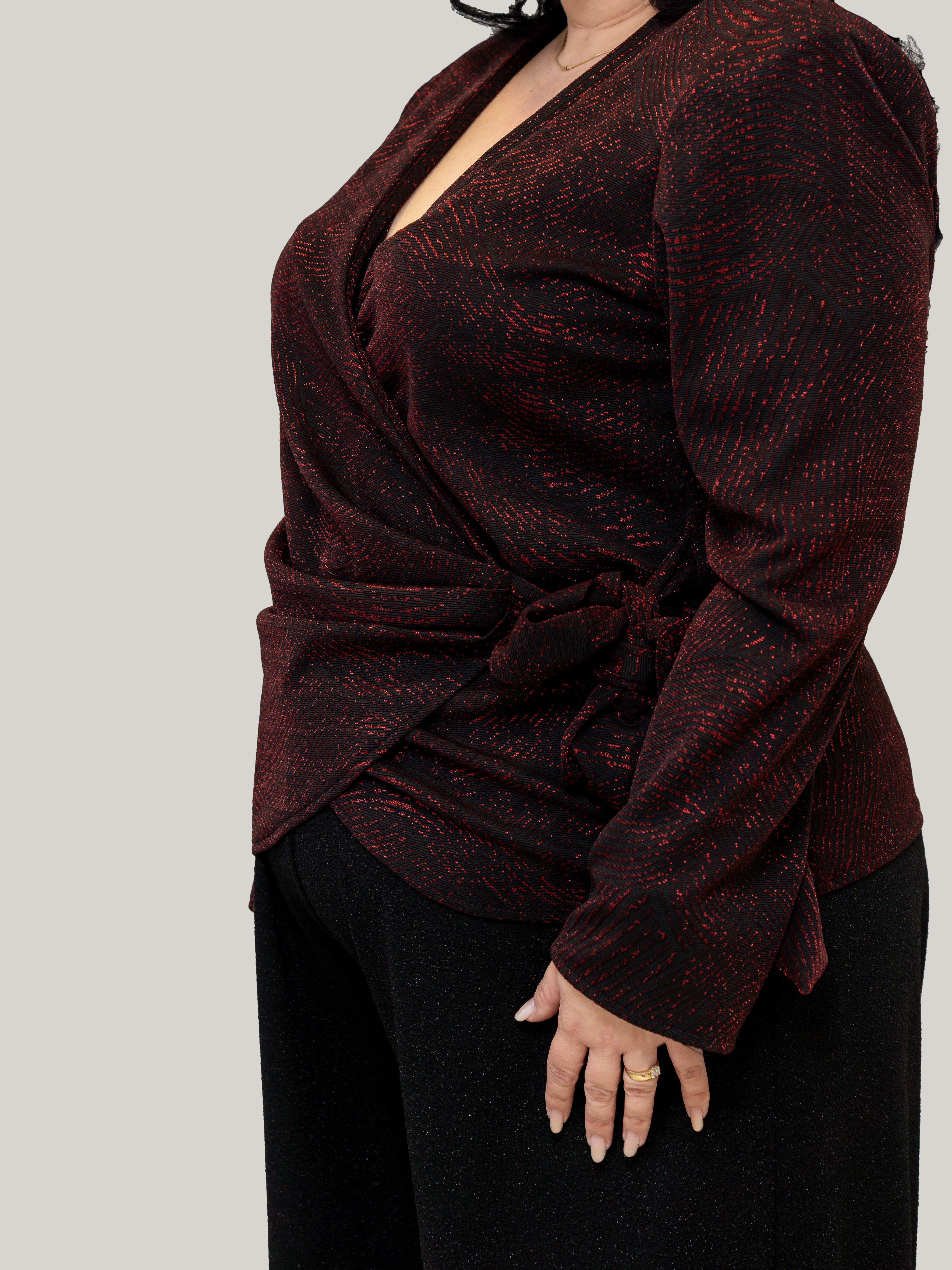 Bluza Royal Touch – Burgundy - Craciun