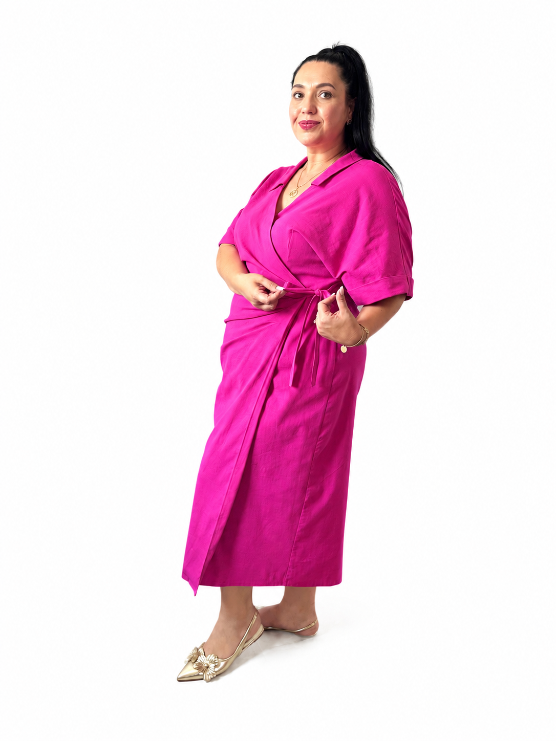 Rochie Abito - Fucsia ELESI
