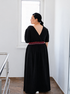 Rochie Muselina Bella Nero ELESI