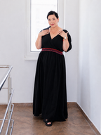 Rochie Muselina Bella Nero ELESI