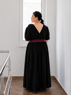 Rochie Muselina Bella Nero ELESI