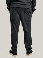 Pantaloni antracit casual,buzunare mari la spate, conici ELESI