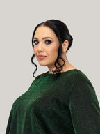 Bluza Emerald Glow - Craciun